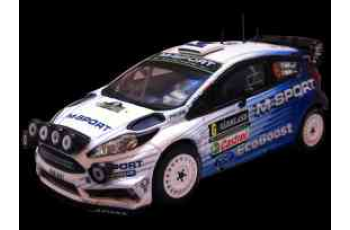 IXO DCC15009 Ford Fiesta RS WRC 2015- #6 Tanak /Molder Rallye Sweden 